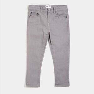 Miles the Label Light Grey Eco-Denim Pants Jeans Toddler Boys 2T 2Y NWOT